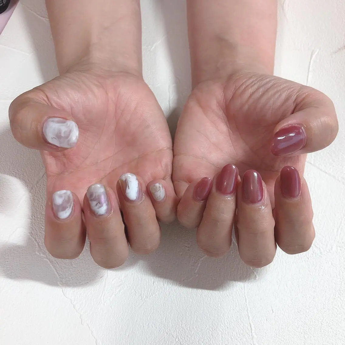 ネイル ミラーネイル ニュアンスネイル nails 🎀meのネイルデザイン