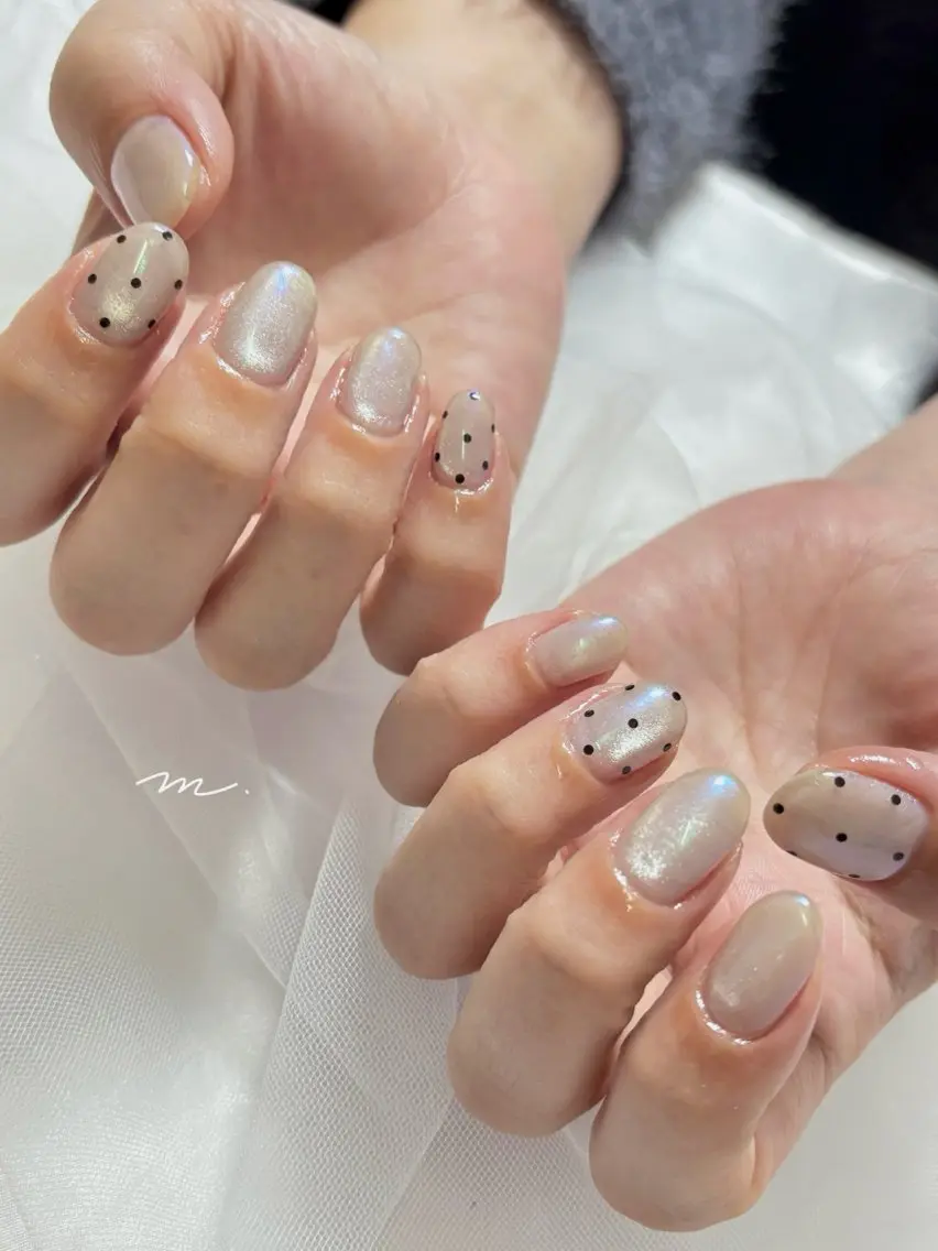 ネイル アートネイル ドット ハンドネイル Mare nailのネイルデザイン