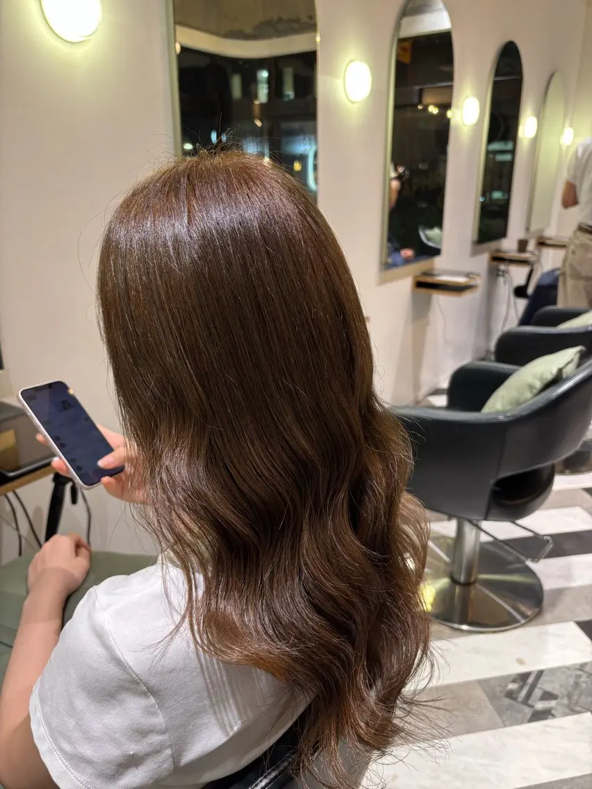 ロング カット ヘアカラー トリートメント 沢井涼人✂︎ 割引有のヘアスタイル