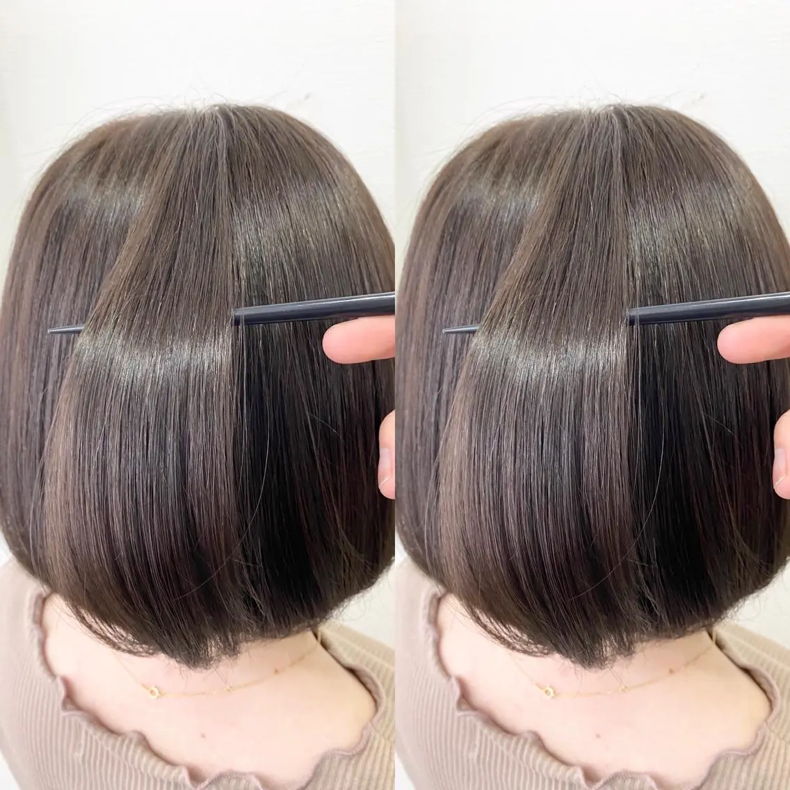 ミディアム カラー ヘアカラー トリートメント ヘアセット メンズパーマ名人 TAKUMAのヘアスタイル
