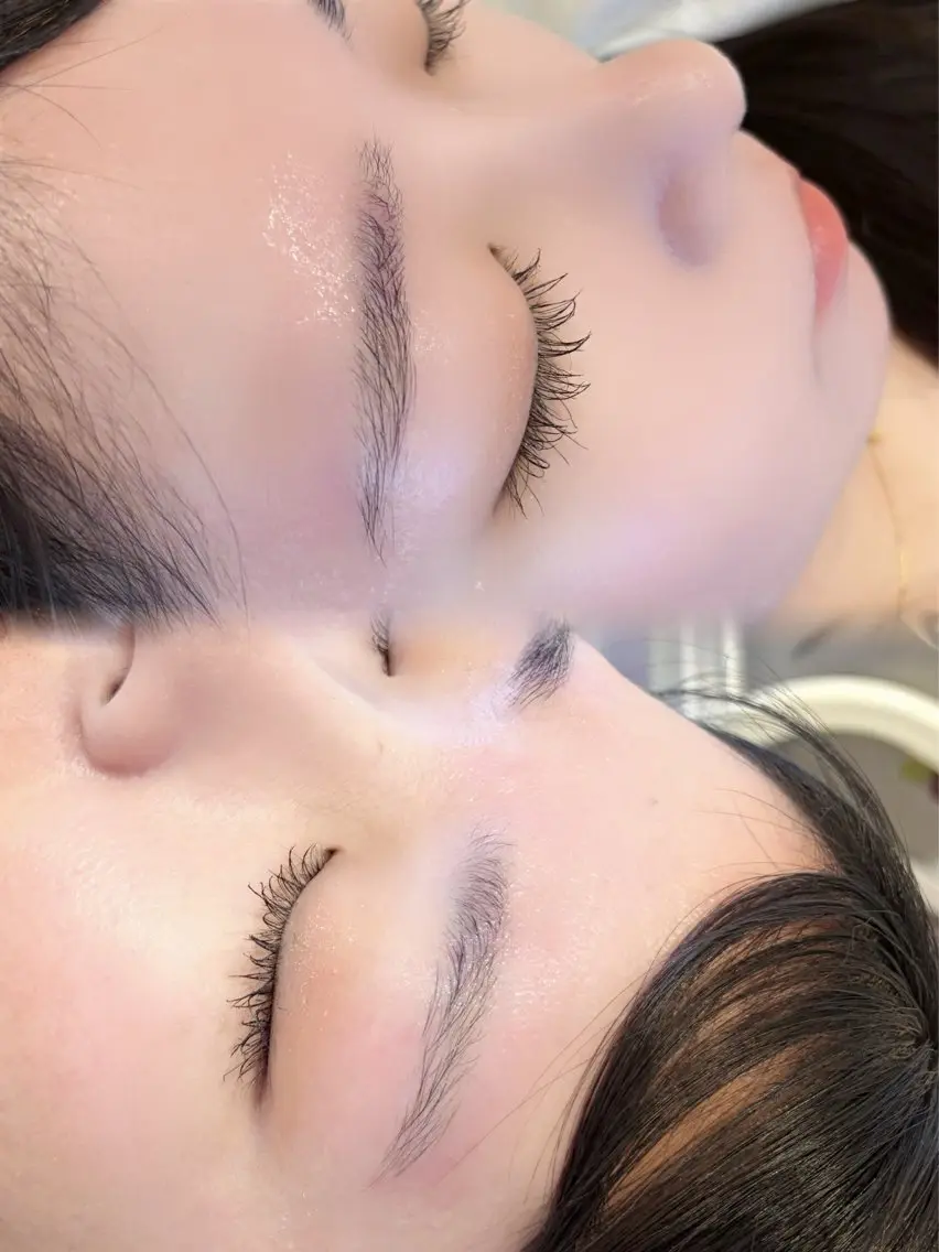 アイブロウ ワックス脱毛 眉カット 中川 愛琉のマツエク・マツパデザイン
