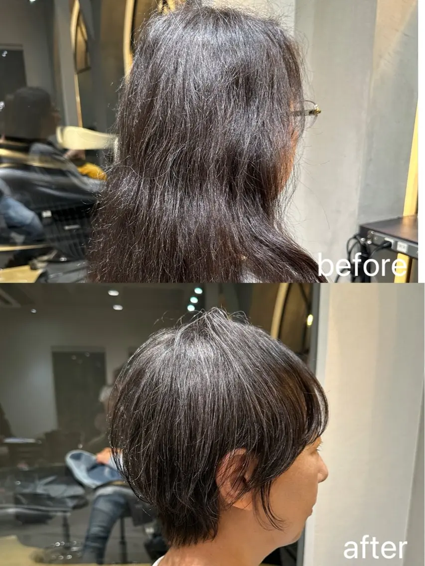 ショート ショートヘア カット ヘアカラー トリートメント ヘッドスパ 縮毛矯正/レイヤー taiga🐯のヘアスタイル