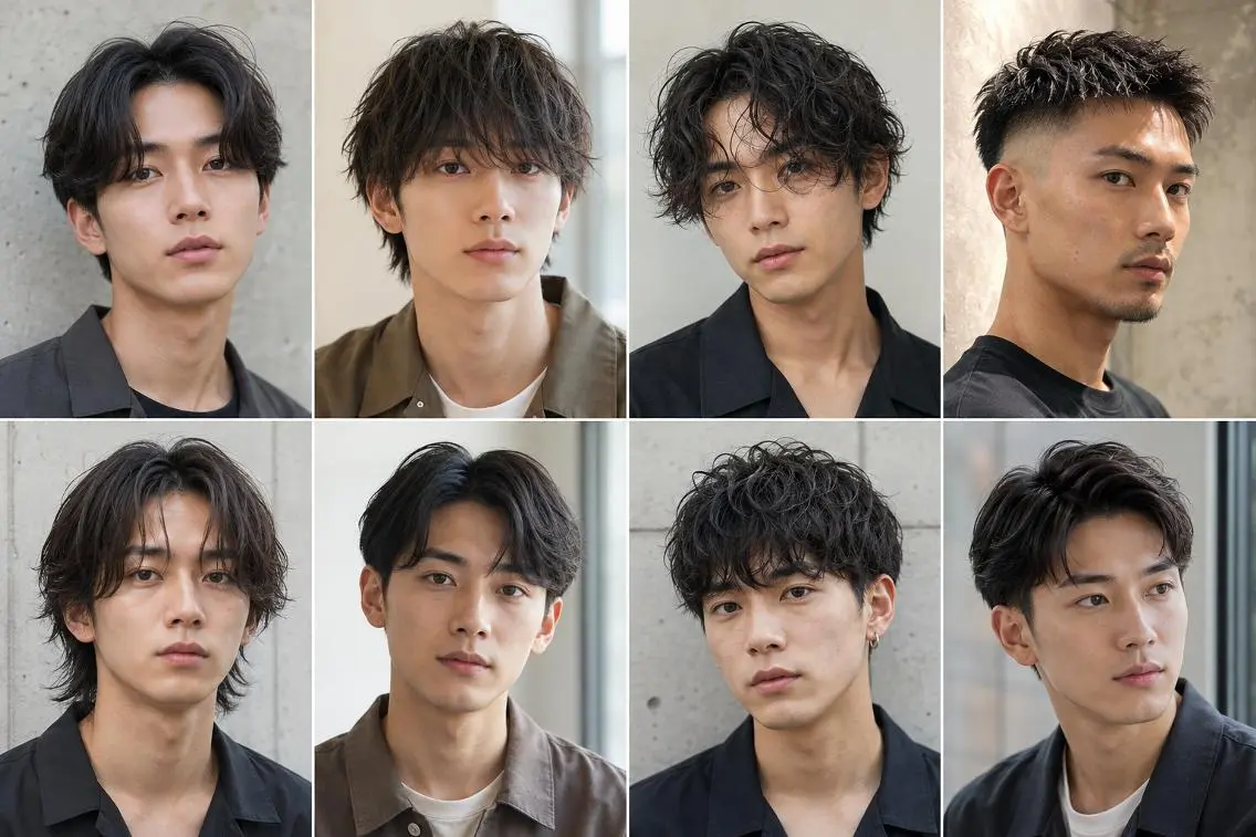 【朝のセットを楽に】再現性メンズカット+髪質改善縮毛矯正 ¥13,900の写真