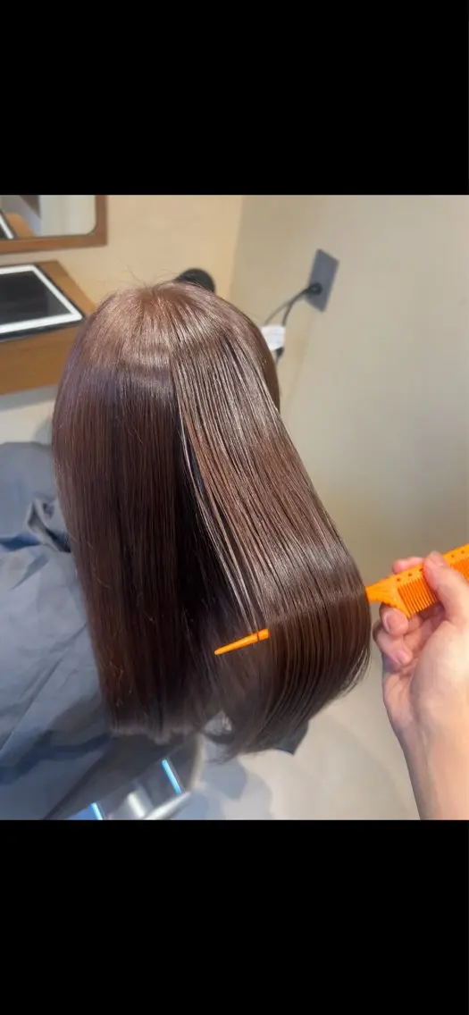 カラー 小川 ゆきなのヘアスタイル