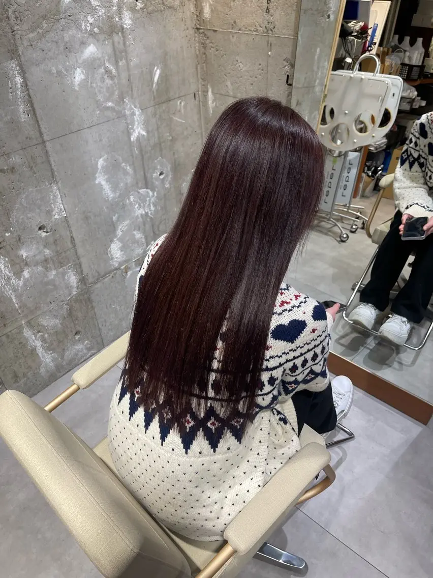 ロング カラー 阪倉 美玲のヘアスタイル