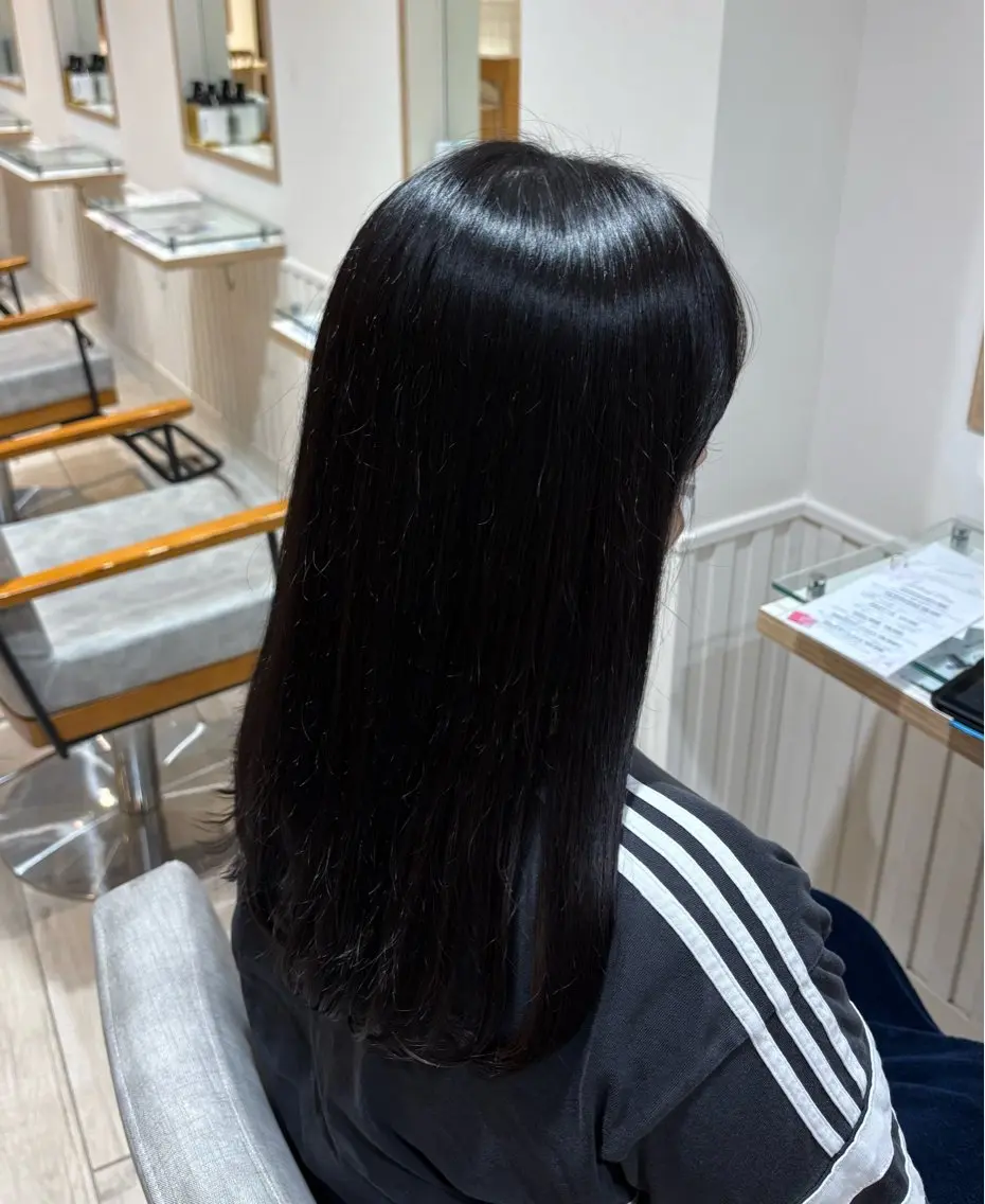 ロング カラー トリートメント メンズカット募集中 🌷🫧森山彩音のヘアスタイル