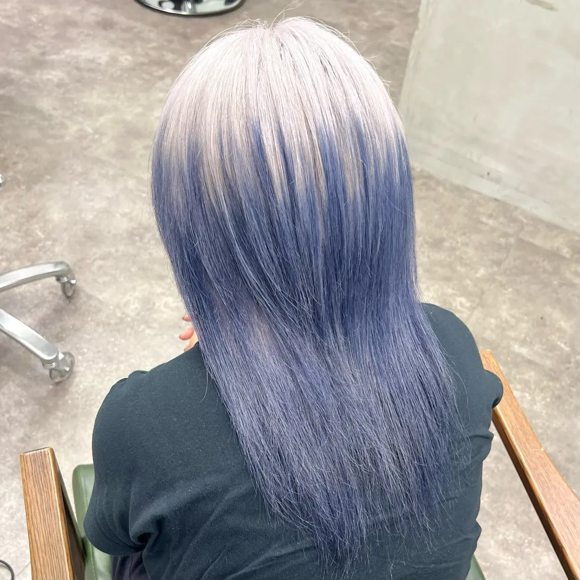 ミディアム カラー ブリーチ デザインカラー ハイトーンカラー ヘアカラー トリートメント 原宿/ブリーチ特化/ RYUTOのヘアスタイル
