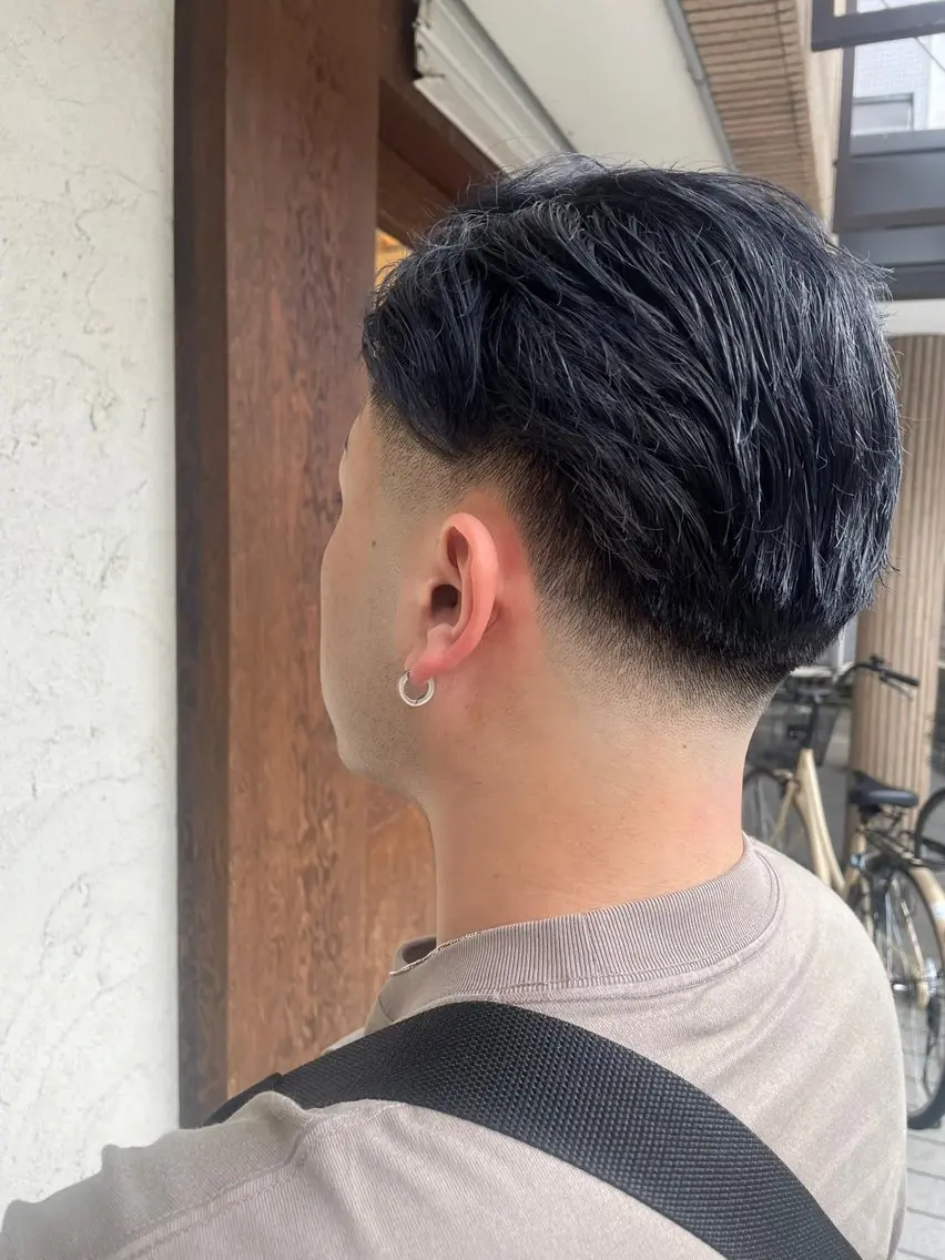 ショート カラー メンズ カット ヘアカラー MATSURI BASE.AWAJIのヘアスタイル