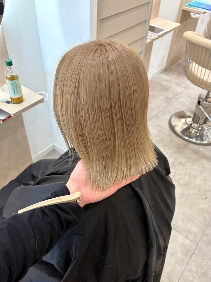 ミディアム ヘアカラー トリートメント 廣庭 勇人のヘアスタイル