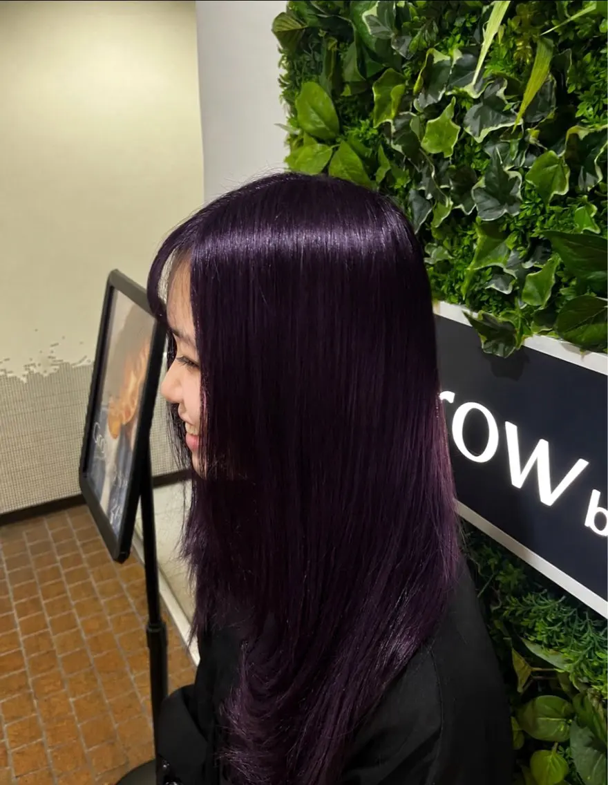 ミディアム ヘアカラー Grow by NYNY 田代 紀恵のヘアスタイル