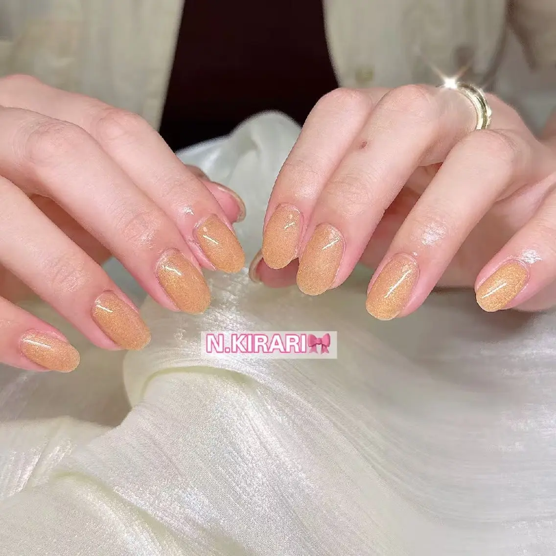 ネイル ハンドネイル ハンドケア 🎀 ユズ 🎀のネイルデザイン