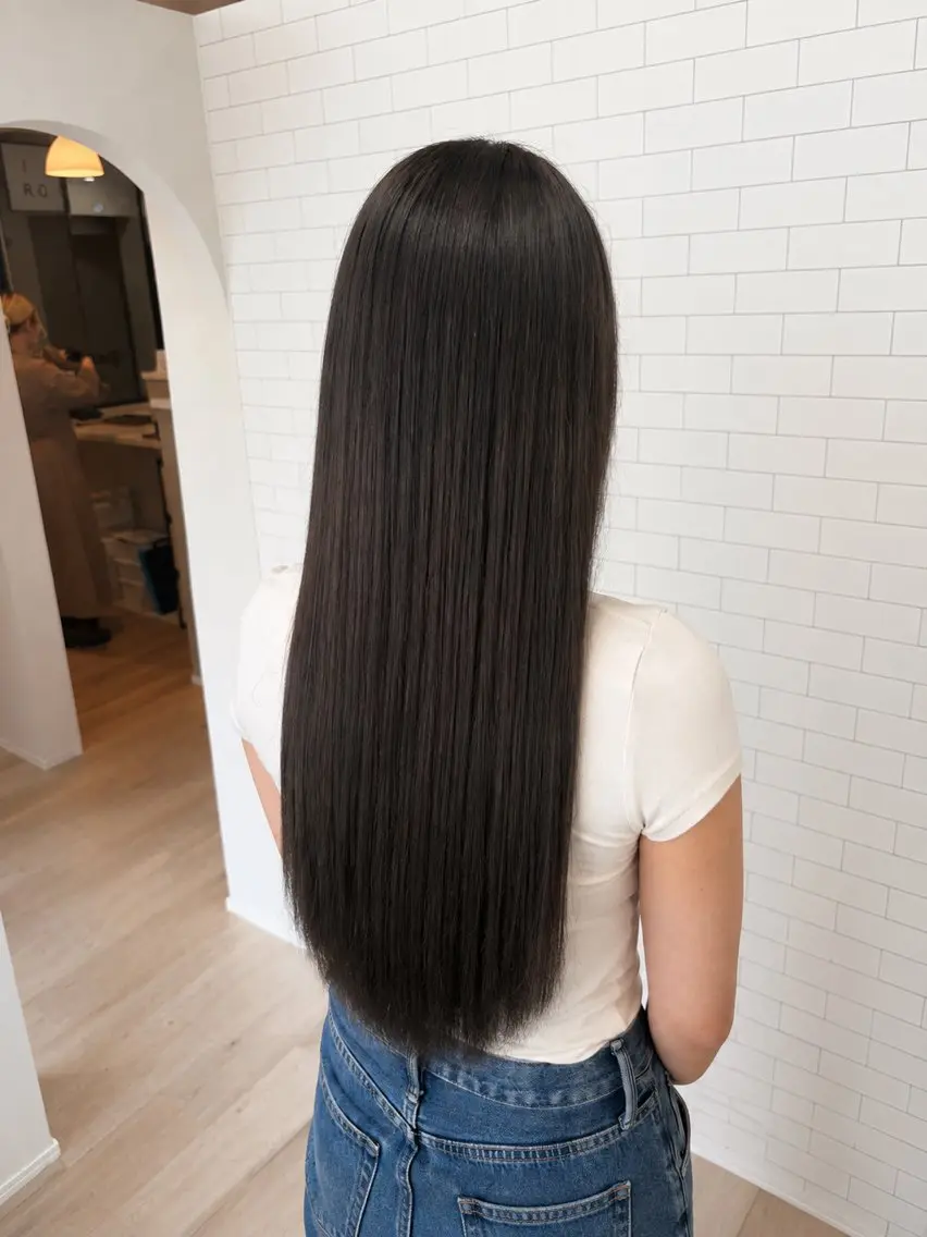 ロング カット ヘアカラー ☀️波多野竜也☀️ 艶カラー/カットのヘアスタイル