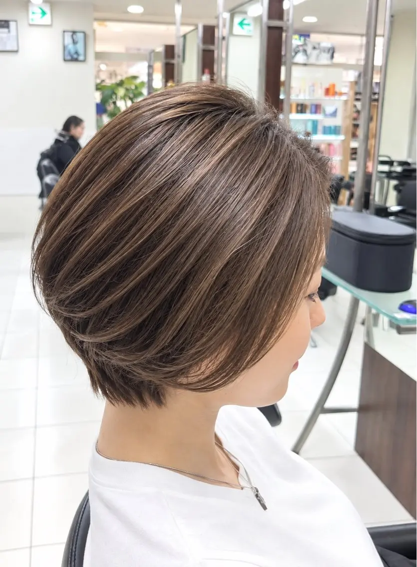 ショート ショートボブ ボブ ショートヘア TONI&GUY速寿 勇希のヘアスタイル