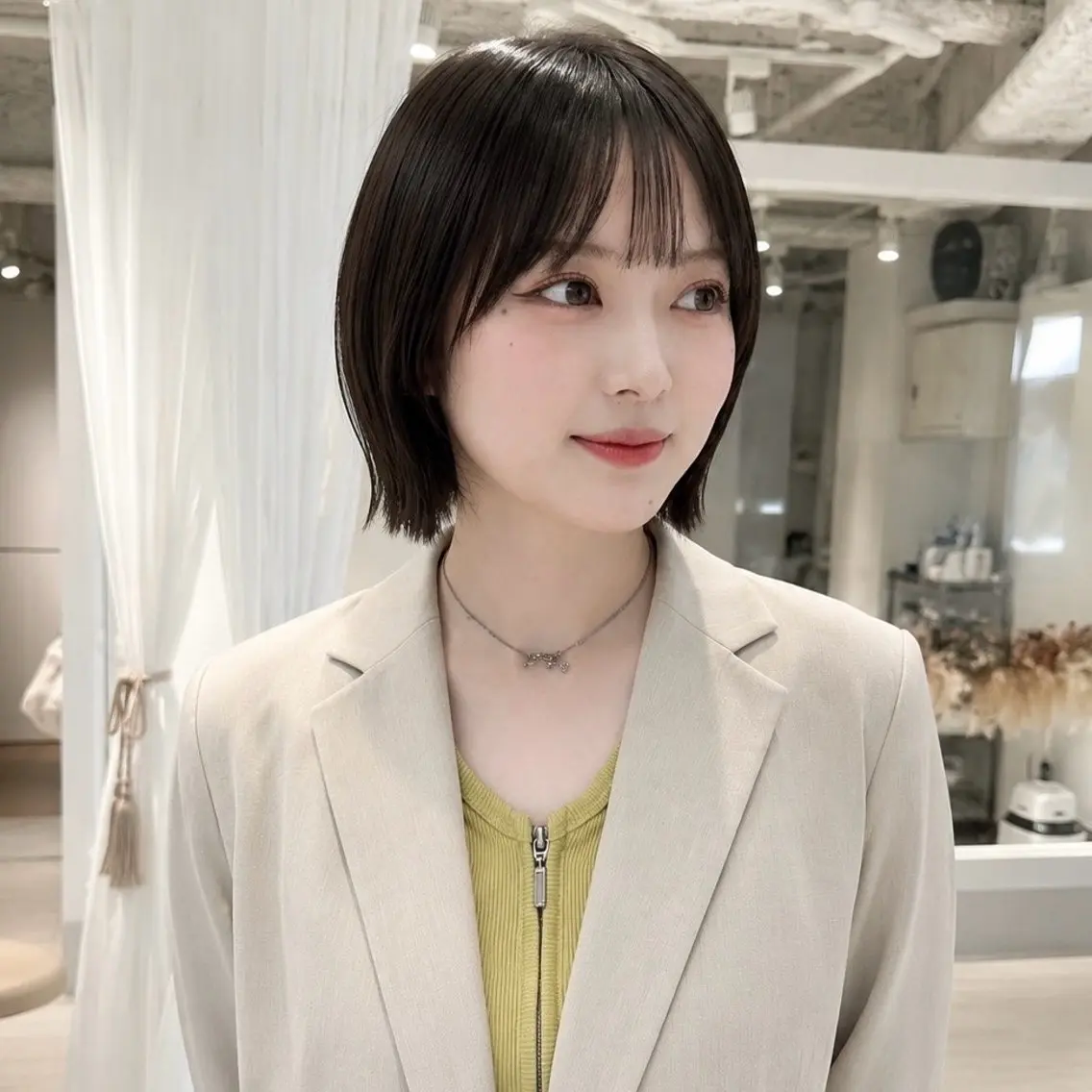 【ミニモ限定】Lin髪質改善+カット+アミノ酸2stepTRの写真
