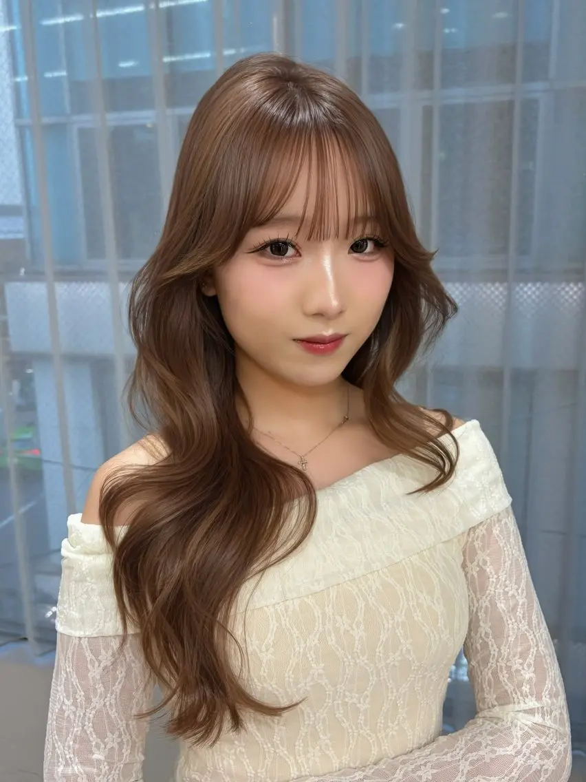 ロング 髪質改善 似合わせカット カット ヘアカラー トリートメント レイヤー/髪質改善 /Senne竹下のヘアスタイル