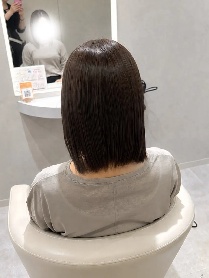 ミディアム ヘアカラー トリートメント nanami/韓国 /appri南浦和のヘアスタイル