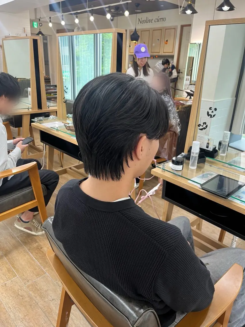 【平日1名様/限定0円🔥】ウルフカット/メンズカットモデル募集🐺⭐️の写真