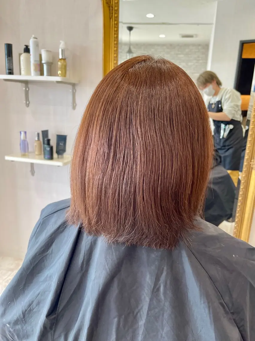カラー ブラウンカラー 川瀬 夢来のヘアスタイル