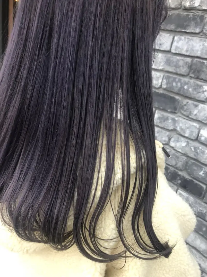 セミロング ヘアカラー 脇田 志穂のヘアスタイル