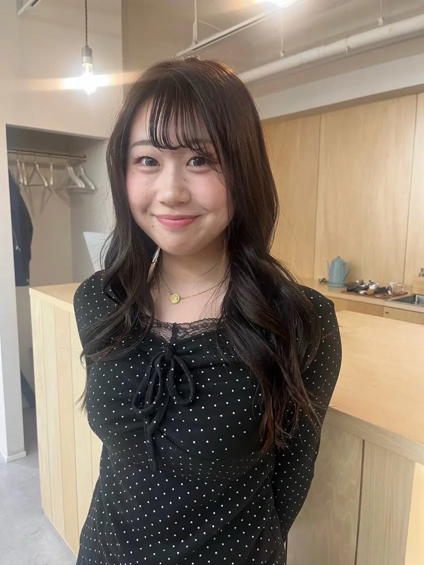 カラー ひな‪‪︎/暖色 柔color🌷のヘアスタイル