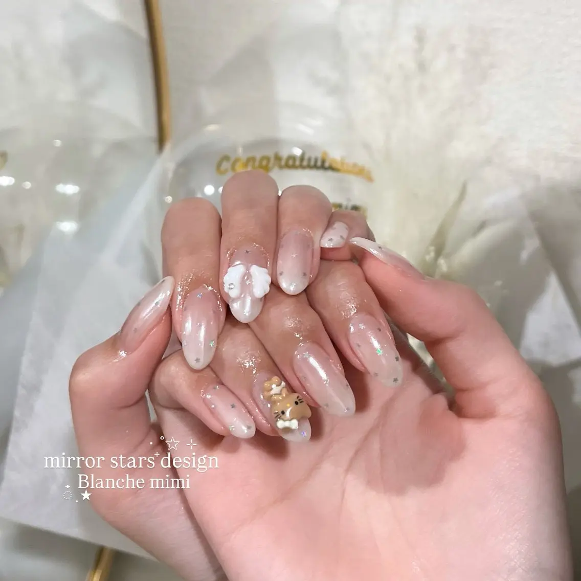 ネイル Blanche mimi.u_aのネイルデザイン