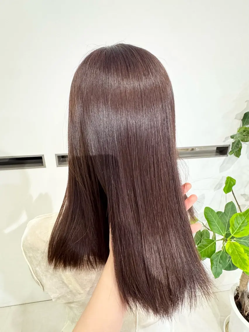 ミディアム カラー ヘアカラー amoretto _kokoroのヘアスタイル