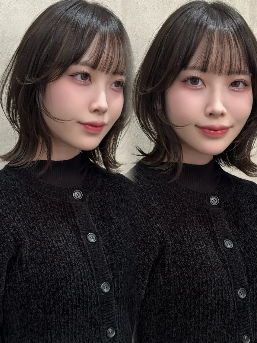 【🖤🎀平日限定🎀🖤】カット+極上💎髪質改善トリートメント(Aujua 7step♡)の写真