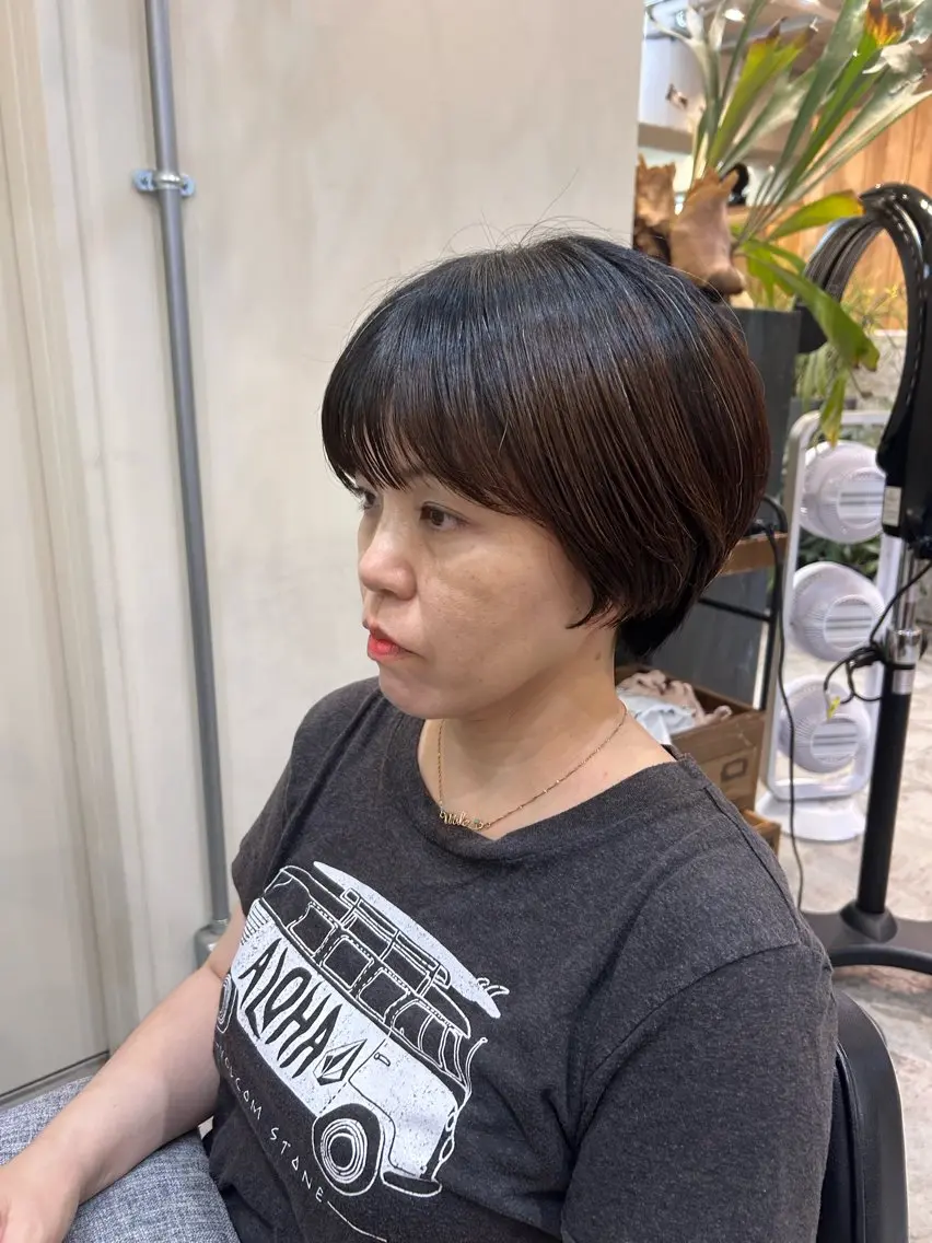 ショート 似合わせカット ショートヘア メンズカット/新宿 /みづき🌙のヘアスタイル