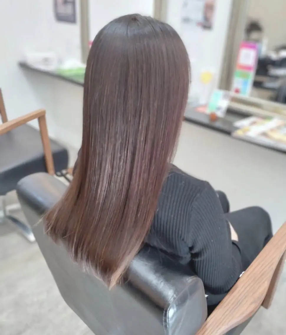 ロング 髪質改善 トリートメント Ｒ＆Ｒ倉敷店 TOMOCOのヘアスタイル