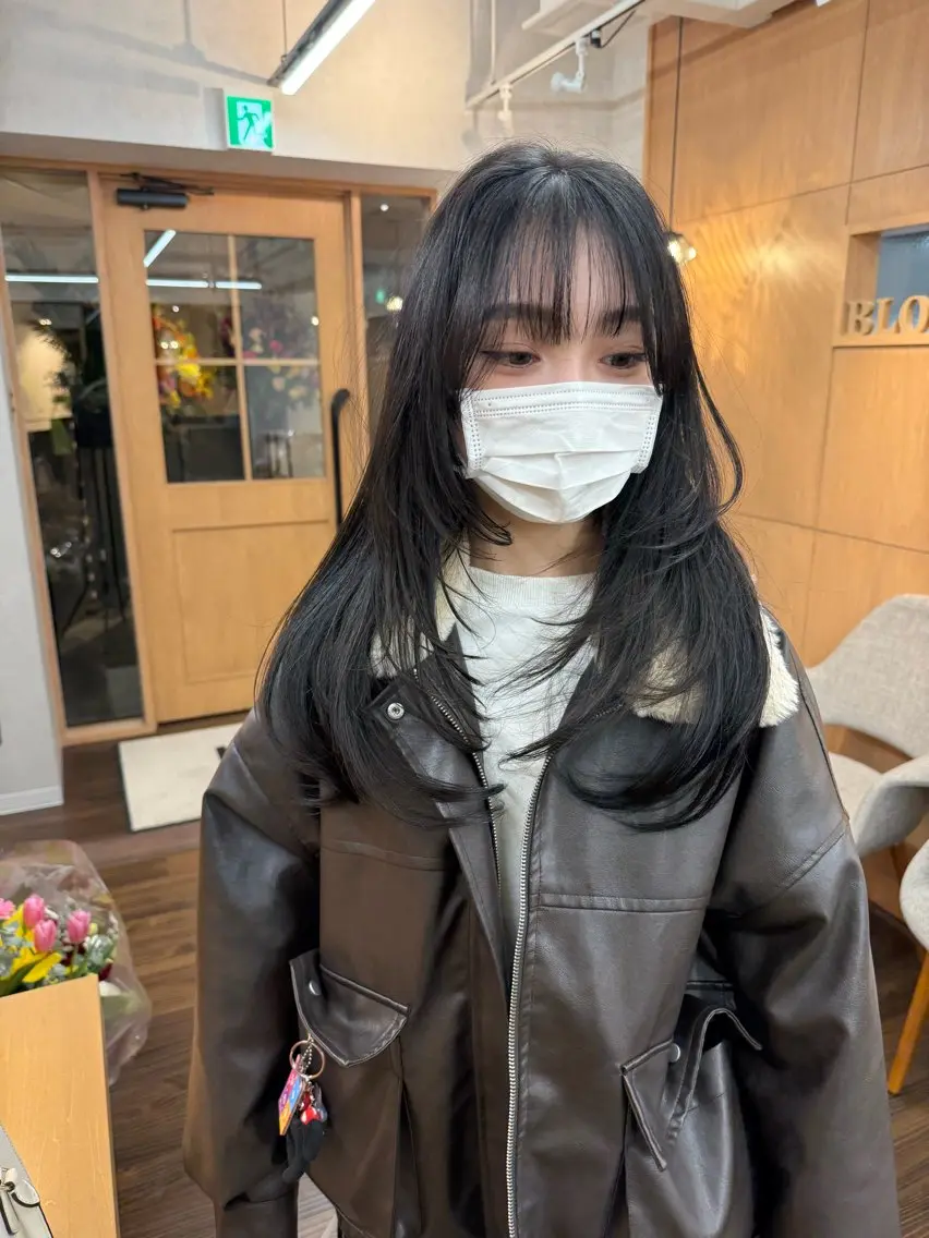ロング くせ毛 髪質改善 レイヤーカット 酸性ストレート 髪質改善美容師 🪽YOSSYのヘアスタイル