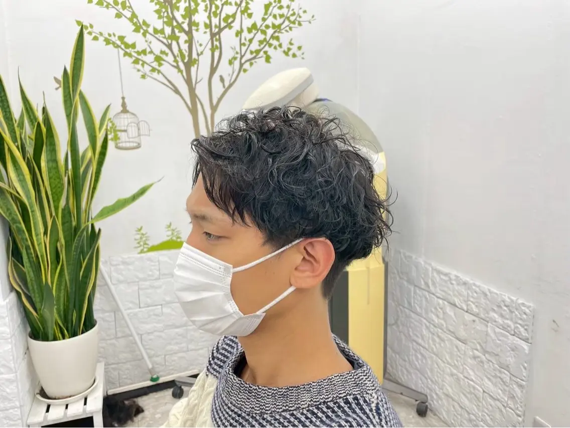 パーマ 刈り上げ特化 渡邉太耀のヘアスタイル