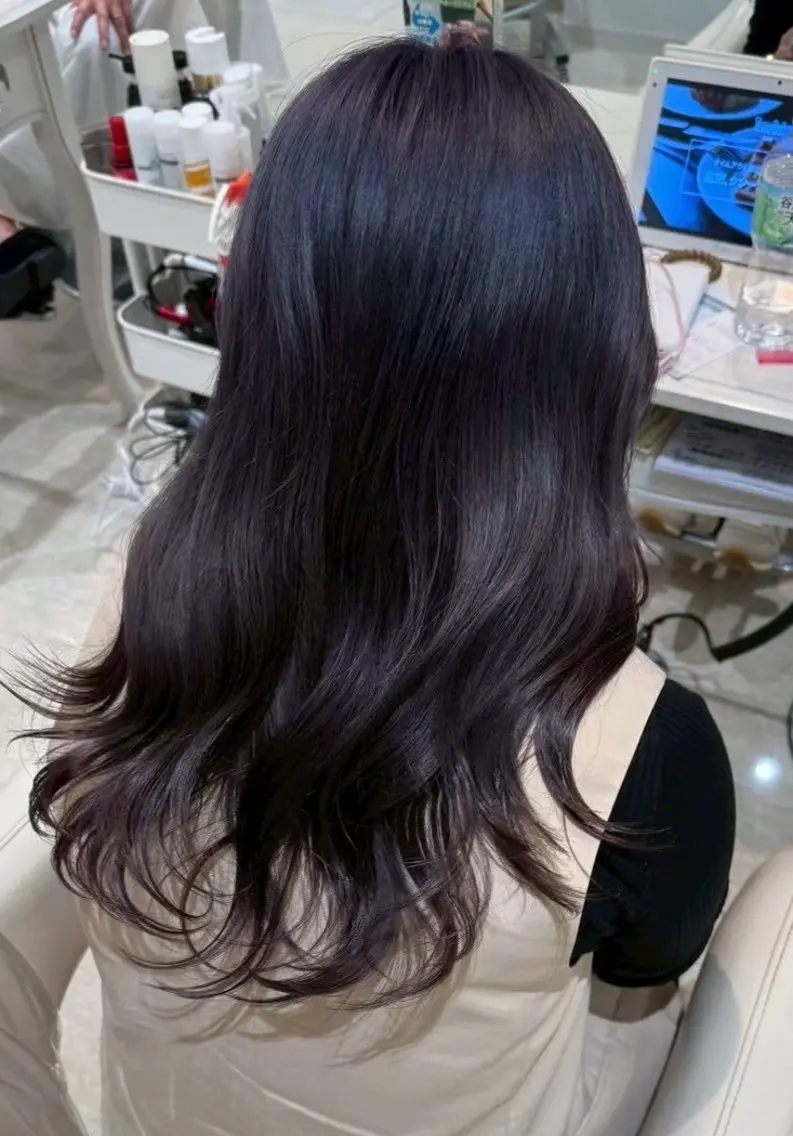 ロング カラー ヘアアレンジ 艶/透明感カラー🫧 🩵SYURA🩵のヘアスタイル