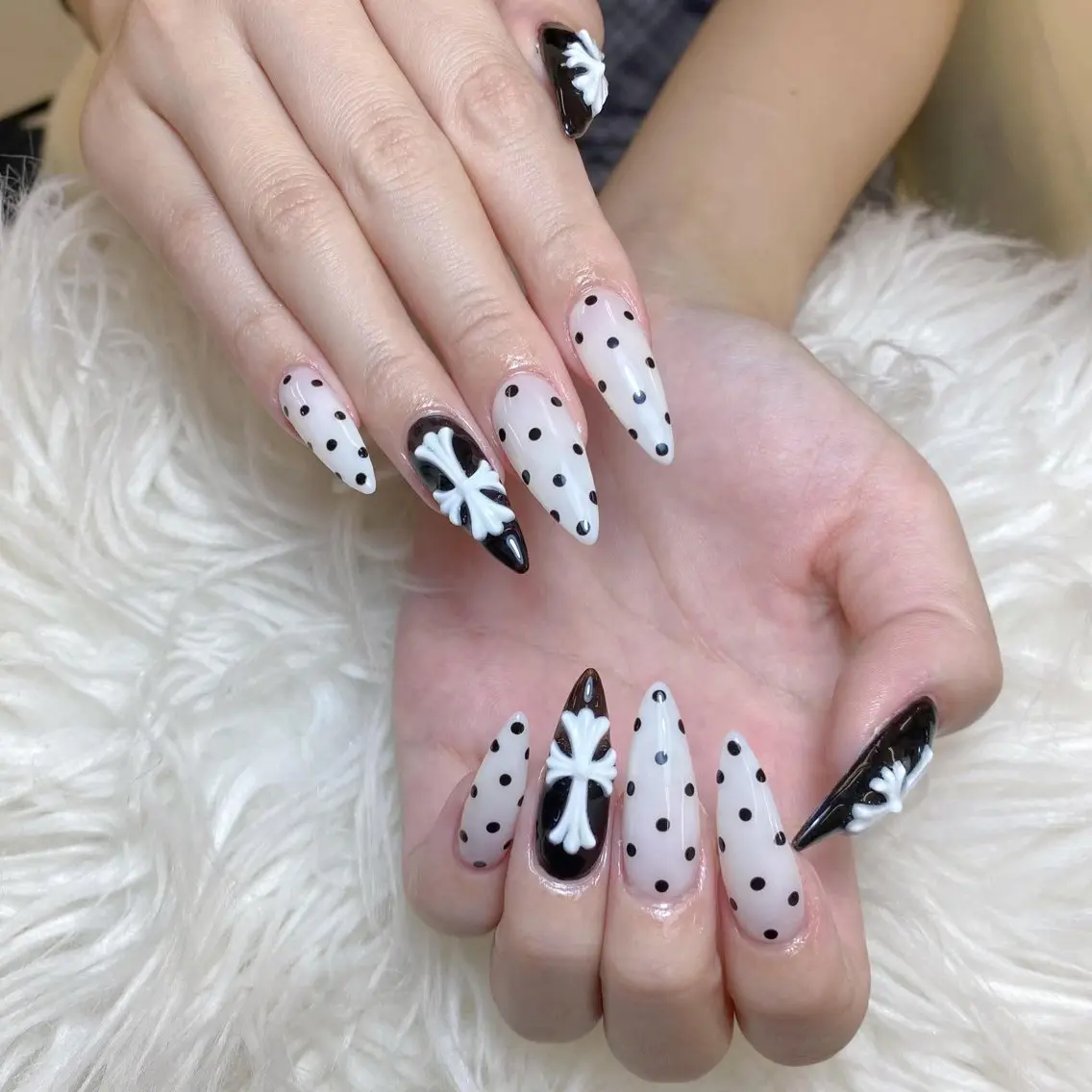ネイル ANH ゴテゴテネイルのネイルデザイン