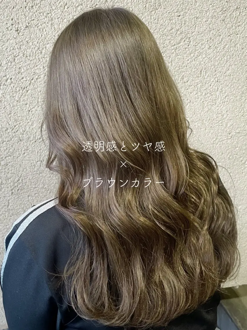 カラー ブラウンカラー 透明感カラー イルミナカラー SARAJU 仁川店【カラー特化】のヘアスタイル