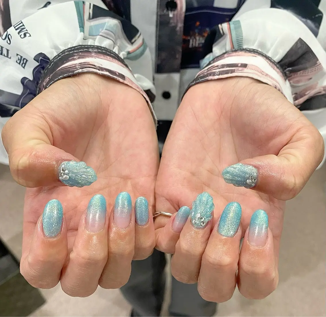 ネイル ぷっくりネイル 夏ネイル ハンドネイル Salon Ｋのネイルデザイン