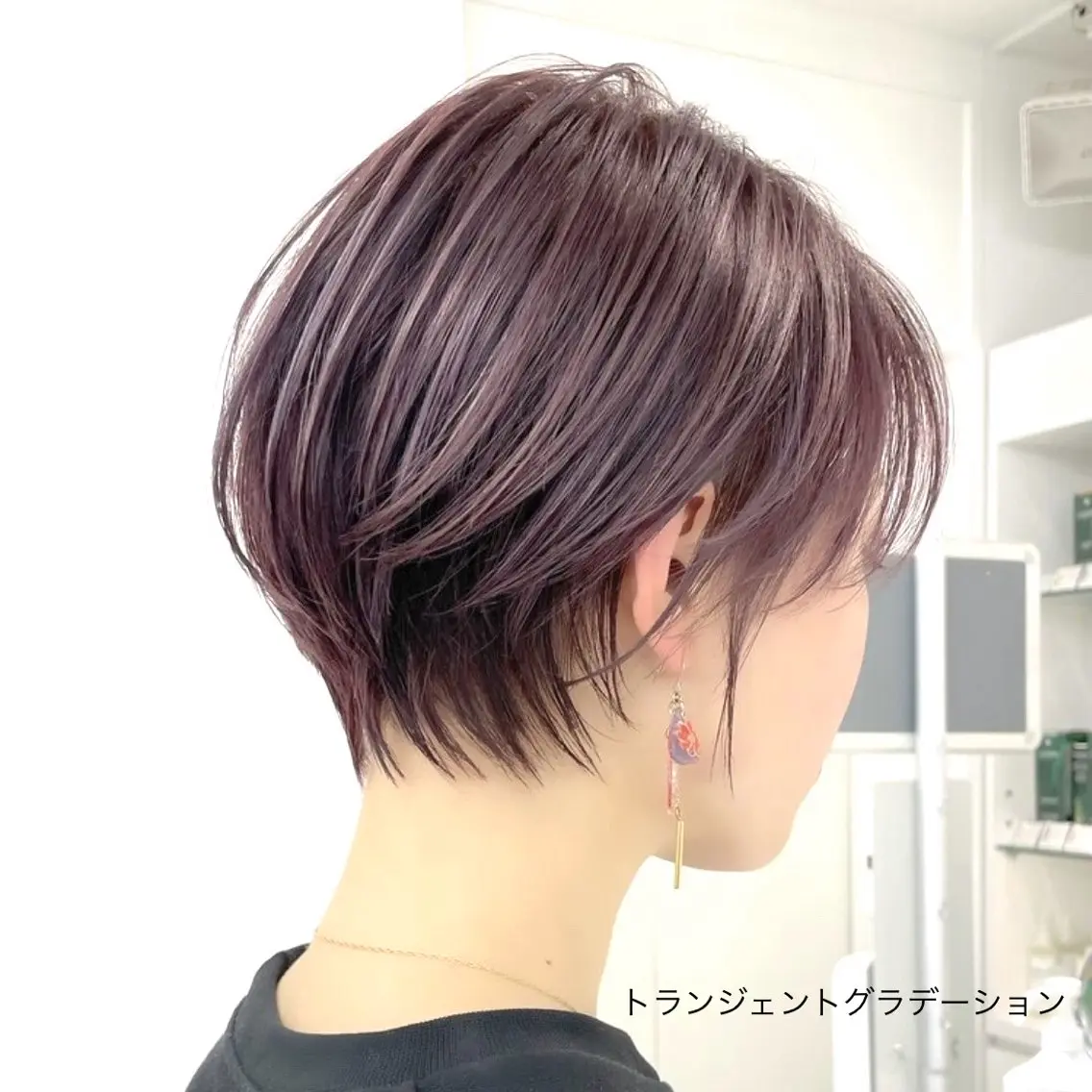 ショート レイヤーカット ショートヘア 小顔カット 海外ヘア /　 Juanのヘアスタイル