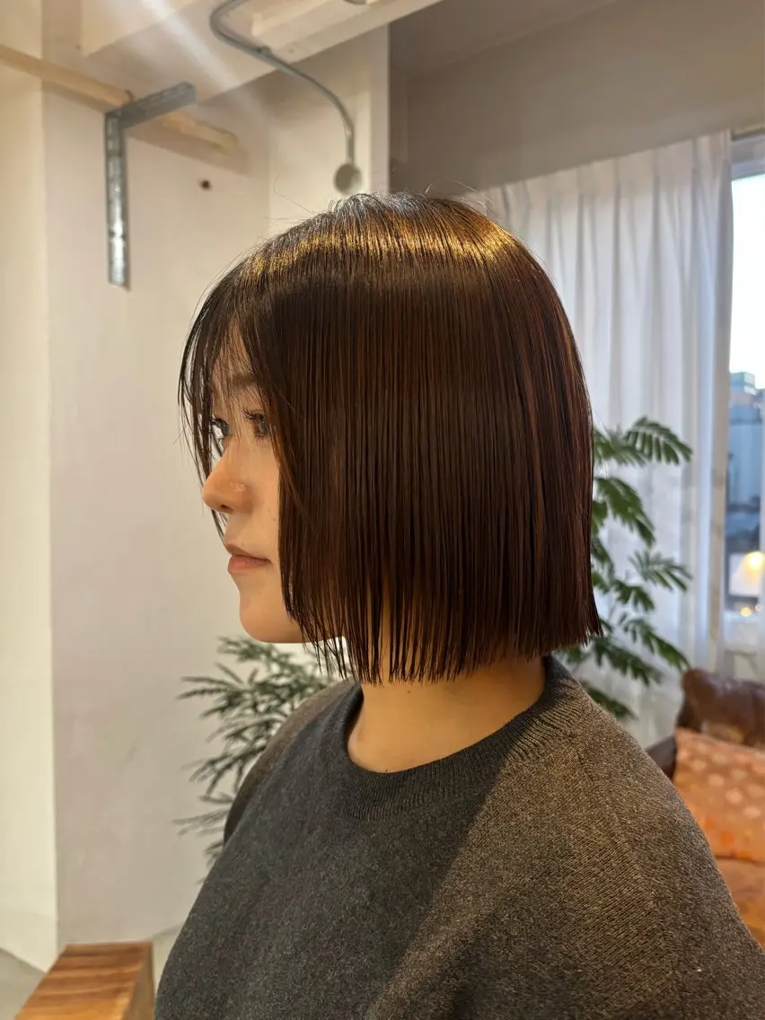 ショート KAREN(ému) 伏見/カットモデルのヘアスタイル