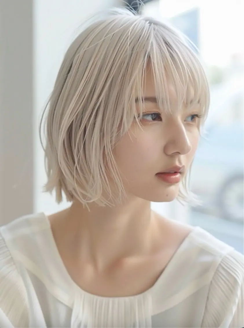 ショート イノウエ アイ KNACK 阿倍野のヘアスタイル