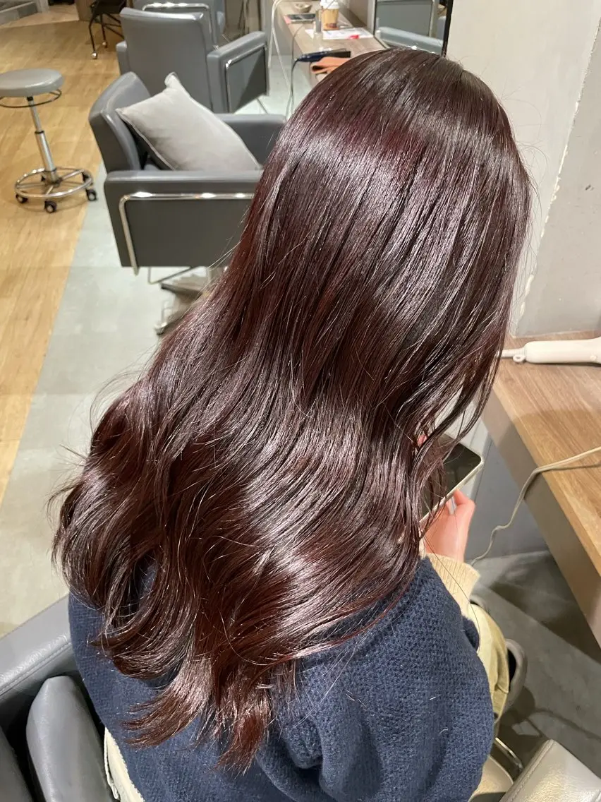カラー 🎀西川芽依/ 暖色カラー🎀のヘアスタイル