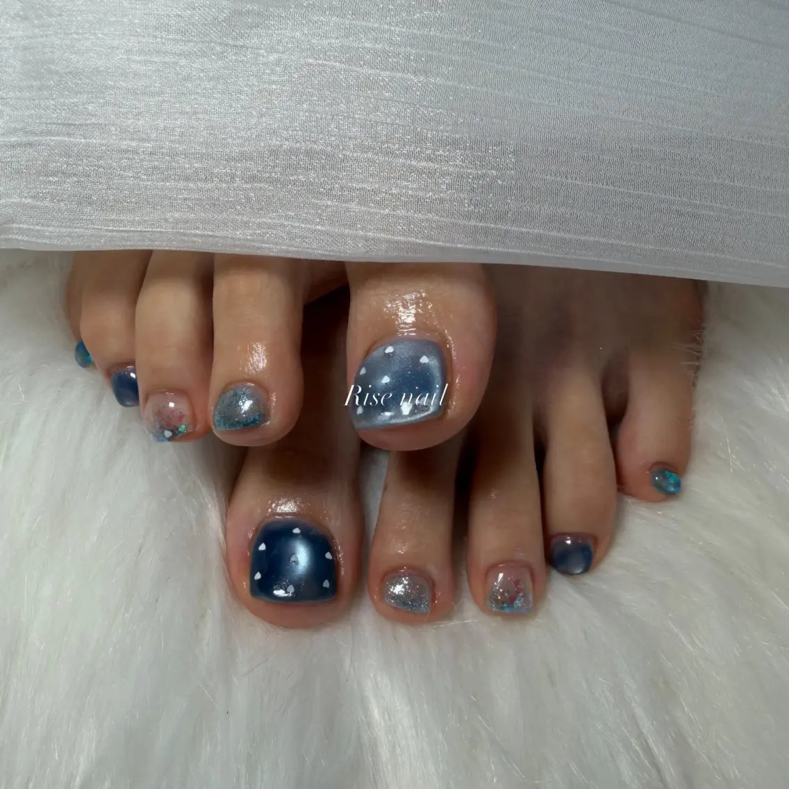 ネイル フットネイル Rise nailのネイルデザイン