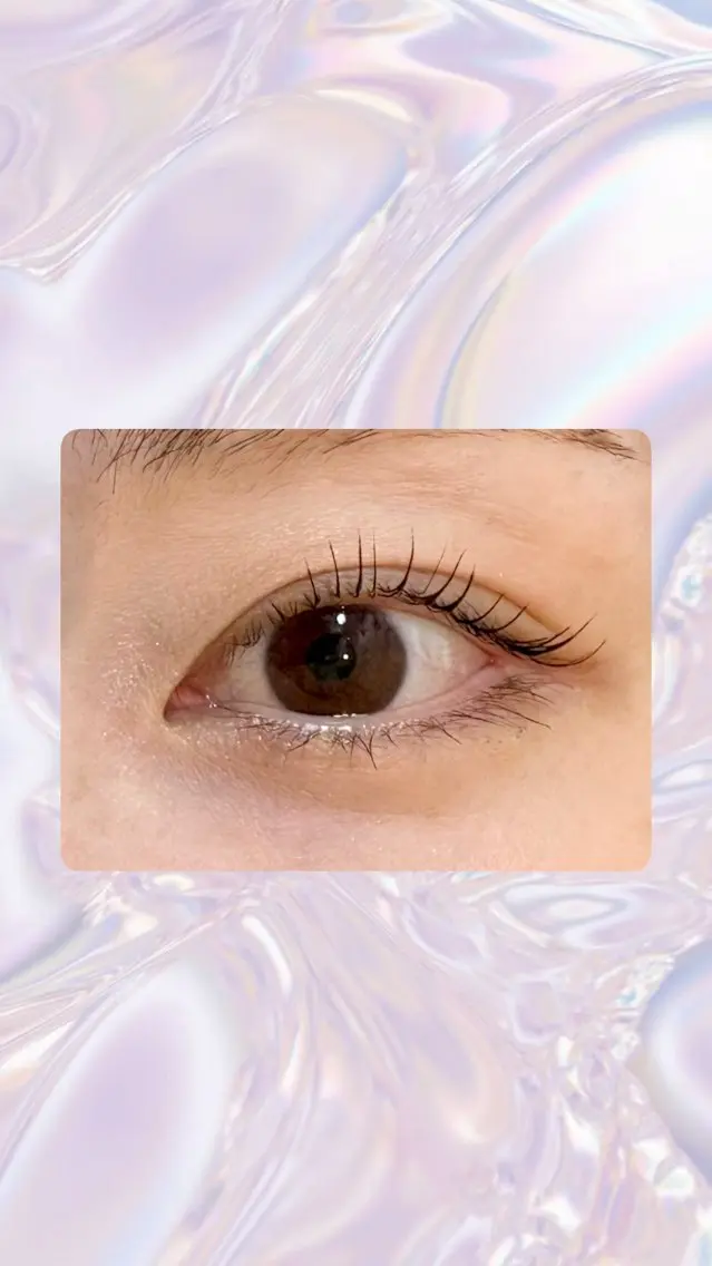 マツエク・マツパ 一重×まつ毛パーマ マツパ mist AYA 🏝️eyelashのマツエク・マツパデザイン