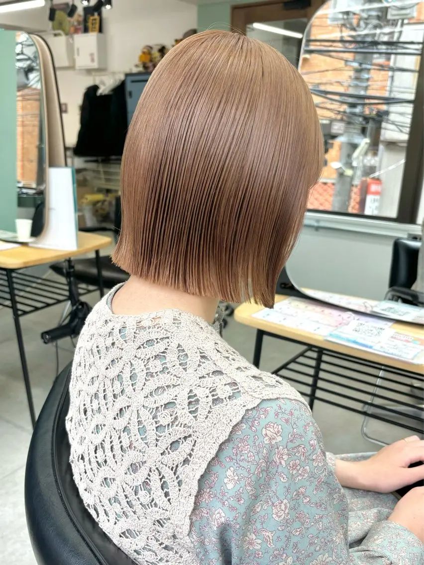 ミディアム カット ヘアカラー 🍒森木 ゆうか🍒のヘアスタイル