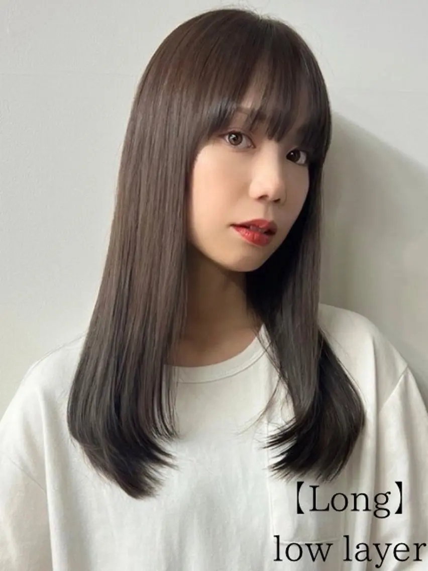 ロング 透明感カラー ʜ ᴀ ʀ ᴜのヘアスタイル