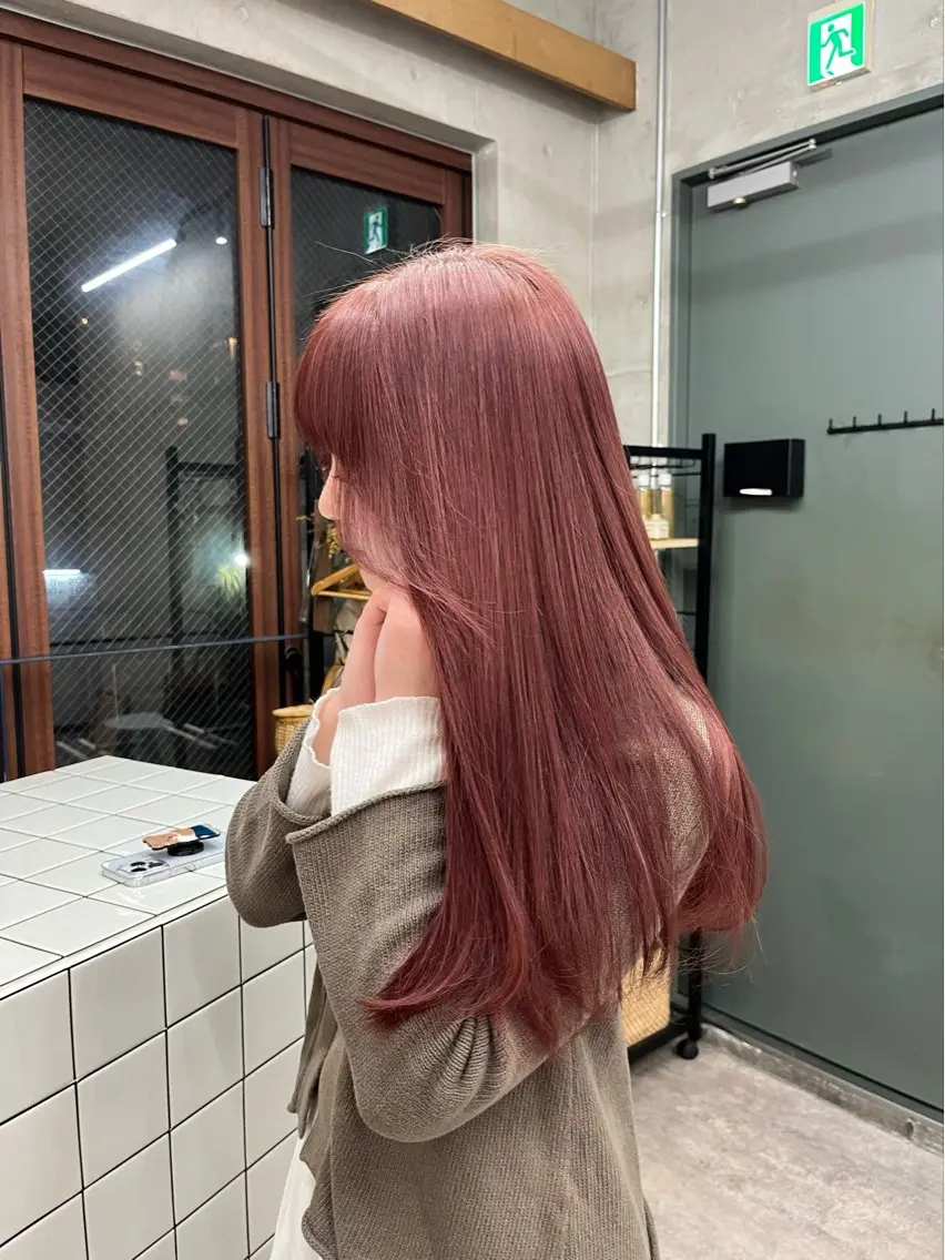 ロング カラー ベージュカラー ブリーチ ケアブリーチ 透明感カラー ダブルカラー 🤎𝐌𝐚𝐨⌇ お悩み解決美容師🤎のヘアスタイル