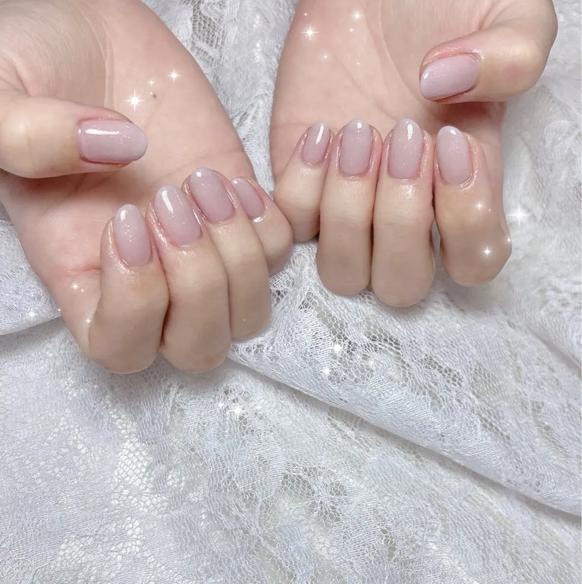 ネイル グラデーション ハンドネイル FLARE NAIL フレアネイルのネイルデザイン