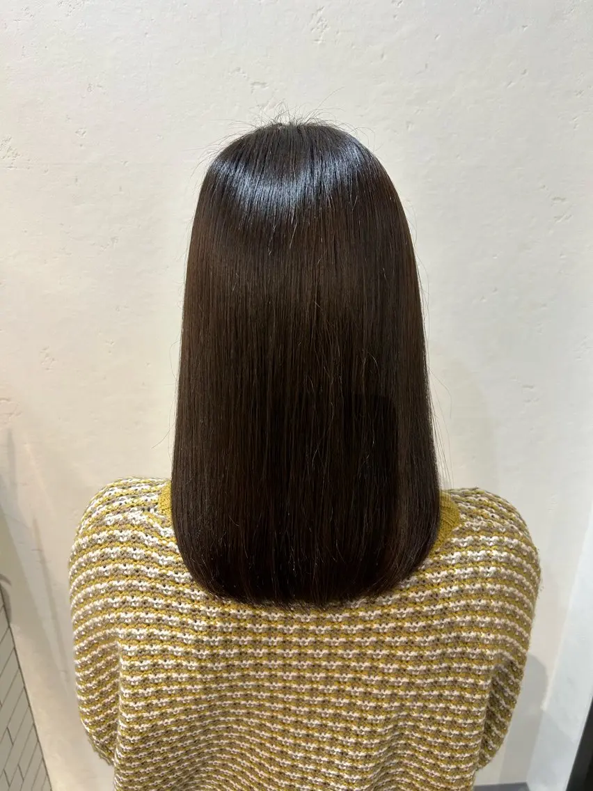 ミディアム カラー カット 堀 日次のヘアスタイル