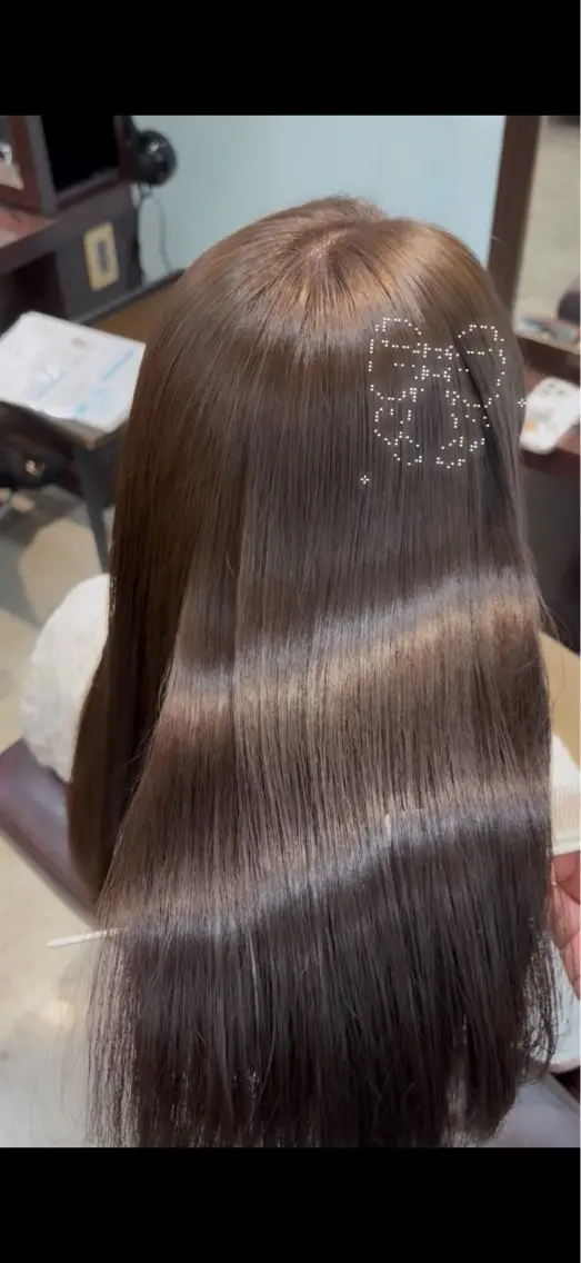 ロング ヘアカラー トリートメント 札幌 Nanami 🪽/モテ髪 ♡のヘアスタイル