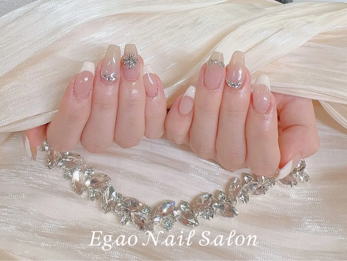 ネイル フットネイル ジェルネイル 韓国ネイル マグネットネイル メンズネイル ハンドネイル EGAO NAIL 錦糸町店のネイルデザイン