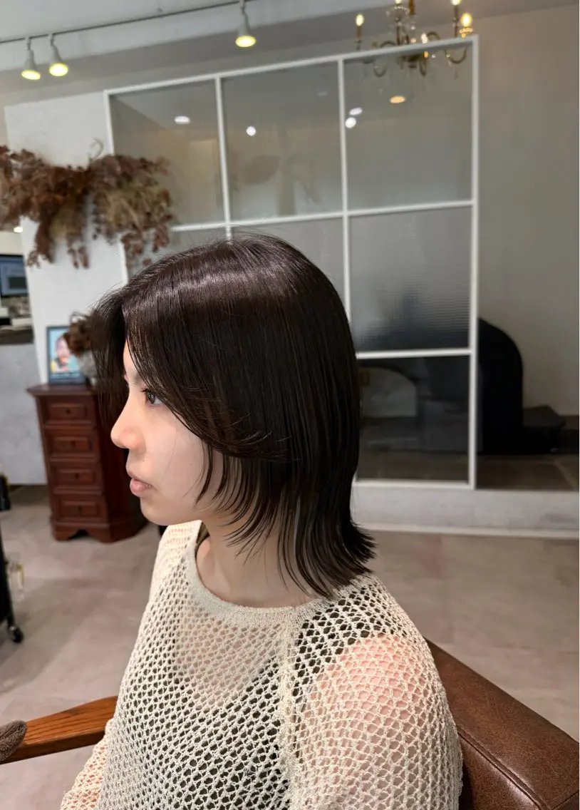ミディアム カット 木村 心海☆明石のヘアスタイル