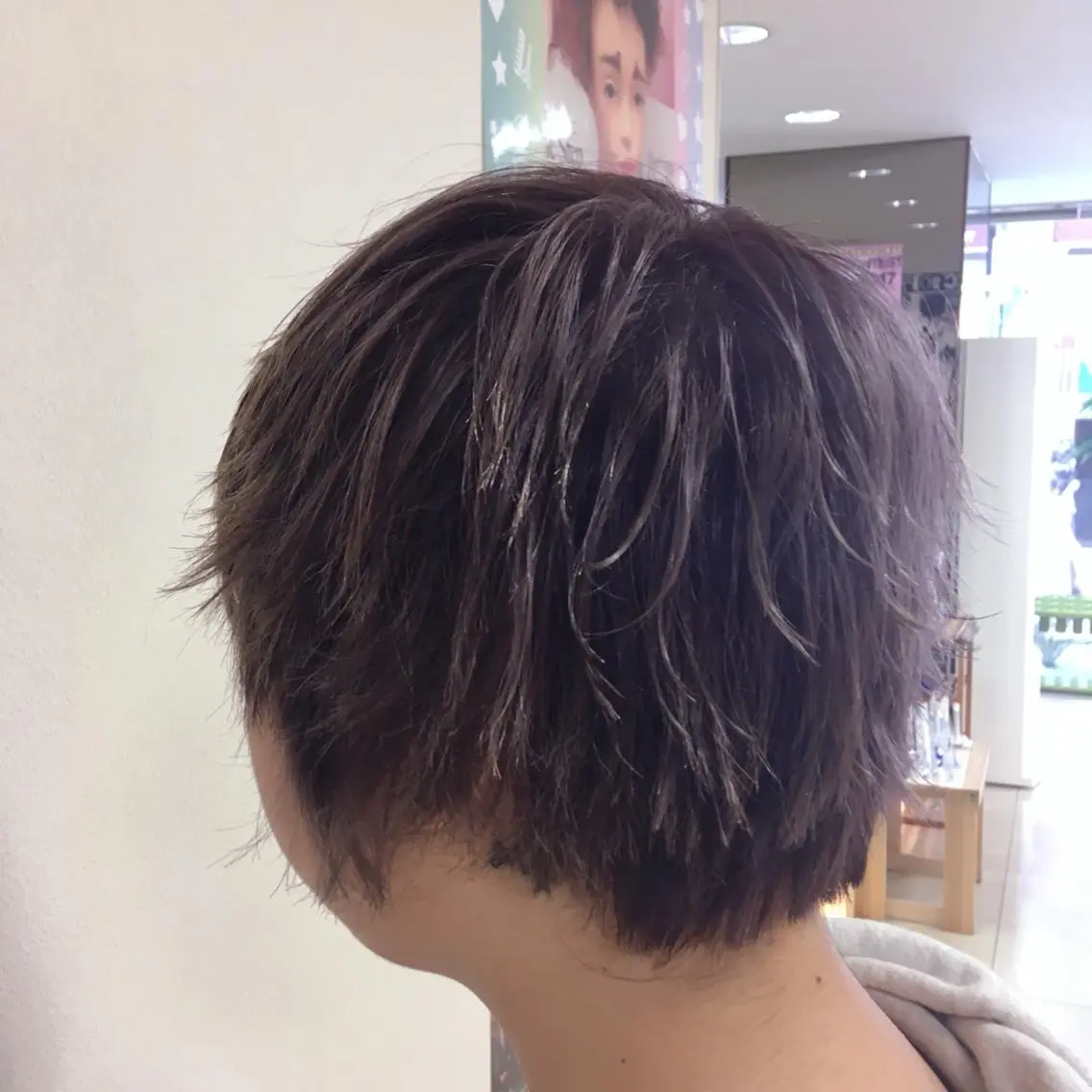 ショート カラー ヘアアレンジ ヘアカラー トリートメント 【Sweep】おじま のぞみのヘアスタイル